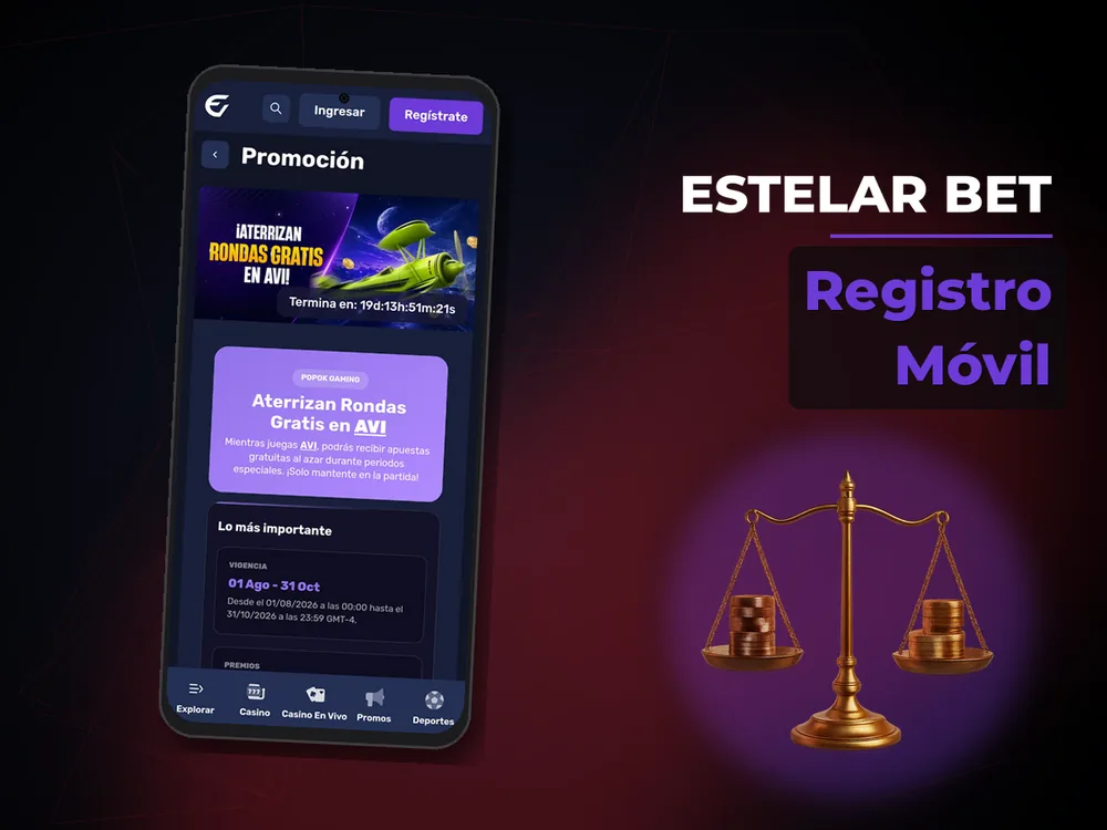 Estelar Bet - Registro Móvil